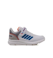 Trend Adımlar Beyaz Memory Foam Tabanlı Erkek Çocuk Sneaker