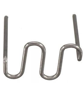 YATE10-100+100 Adet 0,6mm-0,8mm Dalgalı Tip Plastik Kaynak Zımba Teli