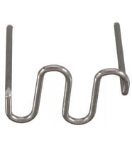 YATE10-100+100 Adet 0,6mm-0,8mm Dalgalı Tip Plastik Kaynak Zımba Teli