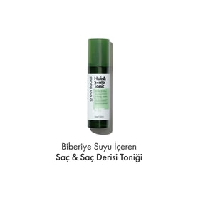 Greenlabel Biberiye Suyu Dökülme Karşıtı Ve Hızlı Saç Uzatma Etkili Doğal Saç toniği 200 ml
