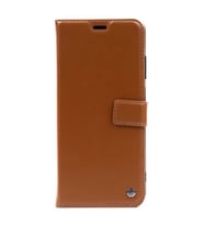 Samsung Galaxy M33 Uyumlu Kılıf Zore Kar Deluxe Kapaklı Kılıf (Kahverengi)