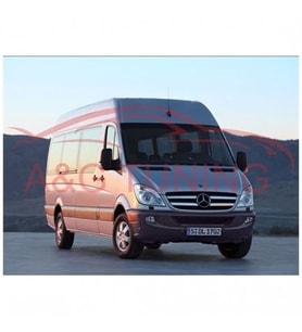 Mercedes Sprinter Krom Ön Panjur 2006-2012 Arası 4Prç Paslanmaz Çelik