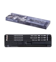 Cretacolor Nero Deep Black Pocket Set Profesyonel Çizim Seti 7 Parça Metal Kutu (400 08) 