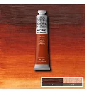 Winsor & Newton Winton Yağlı Boya 200 ml.  2 Burnt Sienna 