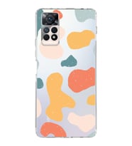 Xiaomi Redmi Note 11 Uyumlu Kamera korumalı Kapak Grunge Tasarımlı  Şeffaf Kılıf