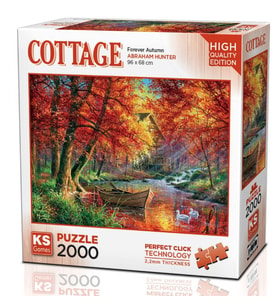 KS Games 2000 Parça Sonsuza Kadar Sonbahar Puzzle