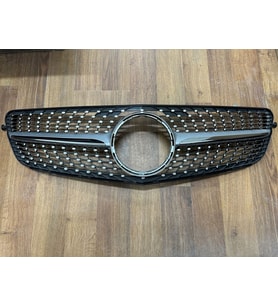 Mercedes W204 Krom Gümüş Diamod Panjur 2007-2013 