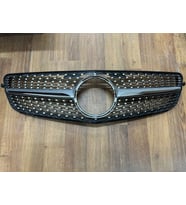 Mercedes W204 Krom Gümüş Diamod Panjur 2007-2013 