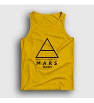 Presmono Unisex Sarı Logo 30 Seconds To Mars Atlet 171920tt (Sarı)