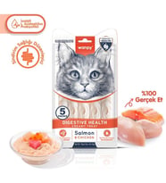 Digestive Health Somon Balığı&Tavuk F.Krema Ödül 5X14Gr Kedi Maması