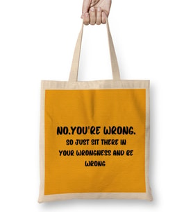 Sarcasm Funny Comment Quotes Gift - Sarcastic Women And Men Humorous Saying Bez Çanta Uzun Saplı