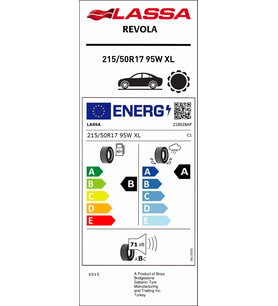 215-50R17 95W XL REVOLA
