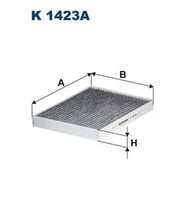 FILTRON K1423A Polen Filtresi (Karbonlu) 97133F2200