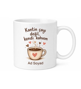 Kantin Çayından Sıkılanlara Öğrenci Evi Kahve Keyfi Kupa Bardak Hediye