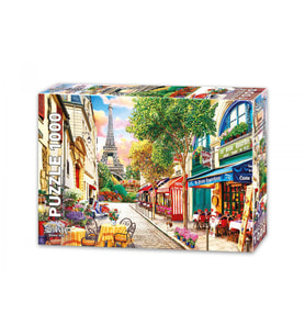 Star Oyun Paris'te Bir Küçük Sokak 1000 Parça Puzzle
