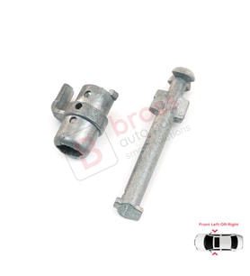 Mercedes W124 S124 C124 A124 1247600177 İçin Ön Sol Kapı Kilidi Tamir Seti 44.8 mm