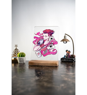 Ev Hunter x Hunter Hisoka, Eşya, Ürünler, Masa Dekoratif Ahşap Obje