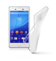 Cellular Line Xperia M4 Aqua ile Uyumlu Shape Şeffaf Mat Silikon Kılıf