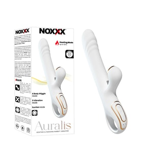 NOXXX Auralis Isıtmalı Emme ve Kıvrılma Hareketli Tavşan Vibratör
