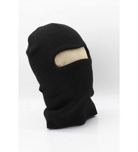 Siyah Balaclava Kar Maskesi Triko Bere Boyunluk 1 Adet