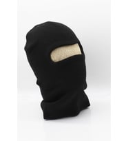 Siyah Balaclava Kar Maskesi Triko Bere Boyunluk 1 Adet