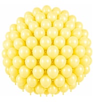 Fil Dişi Renk Lateks Pastel Balon (30 cm) - 100 Adet