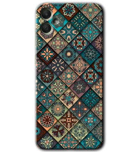 Galaxy A05 Kılıf HD Desen Baskılı Kılıf - Mandala Desen