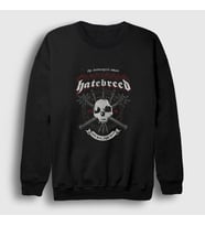 Presmono Unisex Siyah Here Hatebreed Sweatshirt 148563tt