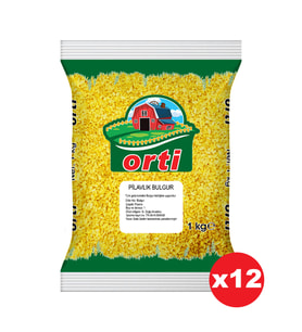 Orti Pilavlık Bulgur 1 Kg. x 12 Adet
