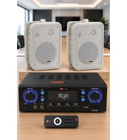 Lastvoice Wall Small Paket-1 Hoparlör ve Anfi Ses Sistemi Seti (1 ANFİ + 2 HOPARLÖR)