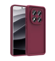 Xiaomi Poco X7 Kılıf Kamera Korumalı Ananas Kılıf (Mürdüm)
