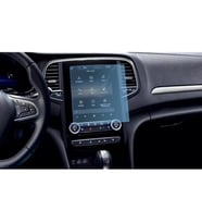 Renault Megane Sedan 9.3 inç Multimedya Ekran Koruyucu (Şeffaf)