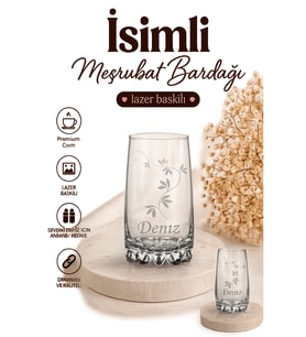 Kişiselleştirilebilir 6'lı Sylvana Meşrubat Bardağı 385 cc