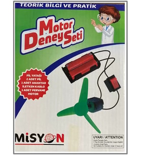 Misyon Motor Deney Seti Kutulu