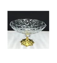 Paşabahçe 10693 Estrella Gold Ayaklı Çukur Tabak