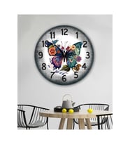 bilge Tasarım retro Duvar Saati 40 x 40 CM (Karışık)
