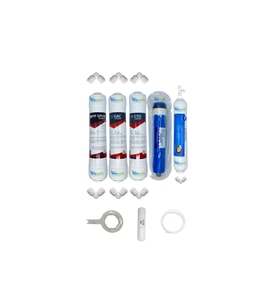 PWS Kapalı Kasa Su Arıtma Cihazlarına  Ecomax   5li reverse osmosis mebran  Mineralli tatlandırıcı