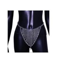 Gotik Tanga, Altın Zincirli Fantezi Göz Alıcı G-String