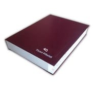 Firhist Ticari 40'lı 20x28 Bordo Cilt Bezli 1 Adet Artlantis Ticari Firhist Bordo 20*28