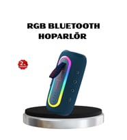 Mey İthalat® Mini Mavi Bluetooth Hoparlör Şık Görünüm ve Taşınabilir Güçlü Ses
