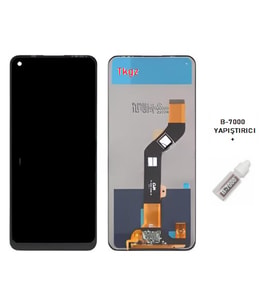 Tecno Camon 17 Uyumlu Lcd Ekran Dokunmatik Servis Lcd + B-7000