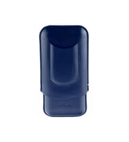 S.T. Dupont Lacivert Deri 3'lü Puro Kılıfı 183122