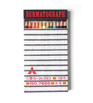 Uni Dermatograph Oil Based Pencil 12li Set