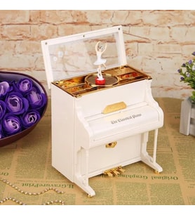 Kişiye Özel  Dans Eden Balerin Piyano Müzik Kutusu