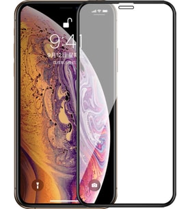 Apple Uyumlu   iPhone X Ekran Koruyucu 9D Tam Kaplayan Kavisli