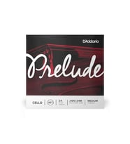 D'Addario J101034 Prelude Çello Tel Seti (3/4)  3/4 Ölçek için Optimize Edilmiş Tansiyon Dengeli Ses Yayılımı ve Kolay Çalınabilirlik