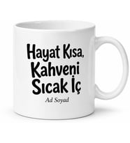 Komik Yazılı Esprili Tasarımlı Baskılı Porselen Kupa Bardak Hediye