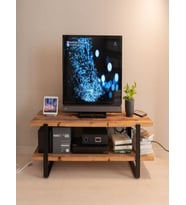 UMUTPARK METAL AHŞAP 2 KATLI TV ÜNİTESİ.