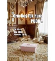 Çeyizlik Orta Tek Hurç Çiçekli, Kadife Tek Hurç Çeyizlik Dantelli Hurç, Orta Boy Hurç