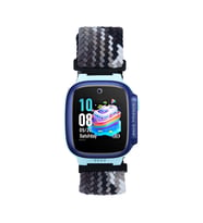 Huawei GT4 41mm KRD-139 18mm Çocuklara Özel Dayanıklı Örgü Kordon (Siyah)